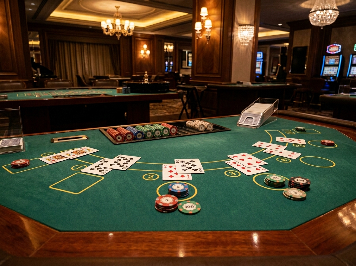 Casino and entertainment atmosphere near Niagara Falls
